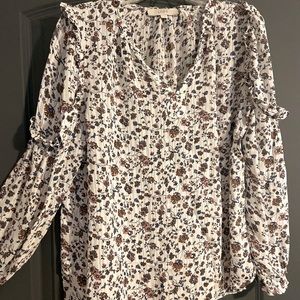 LOFT. Lightweight flowing blouse.